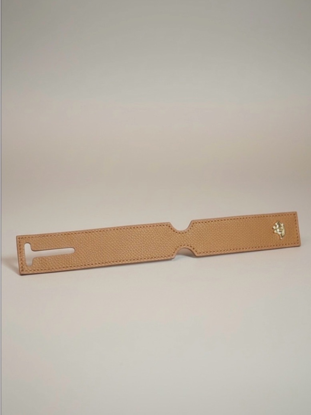 Brahmin Genuine Leather Luggage Tag NWT